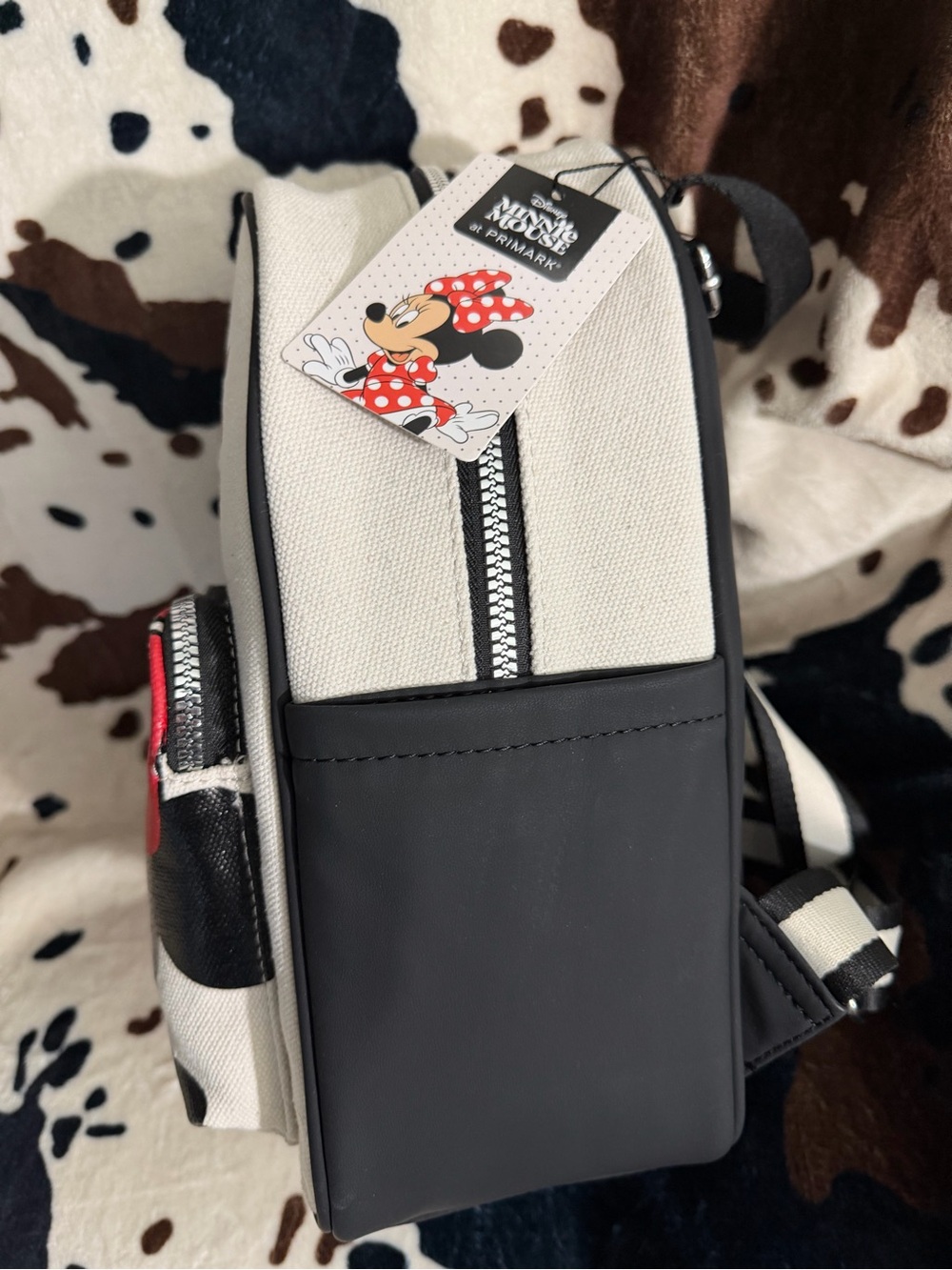 Primark White and Red Minnie Mouse  Mini Backpack - Picture 2 of 5